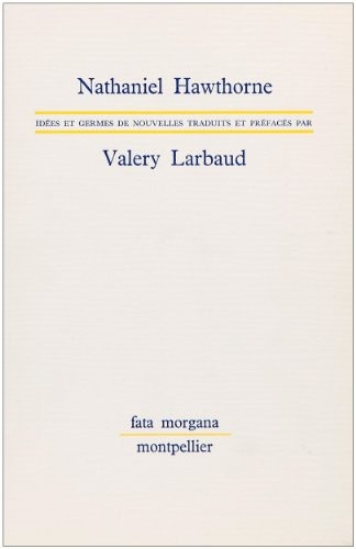 Idées et germes de nouvelles