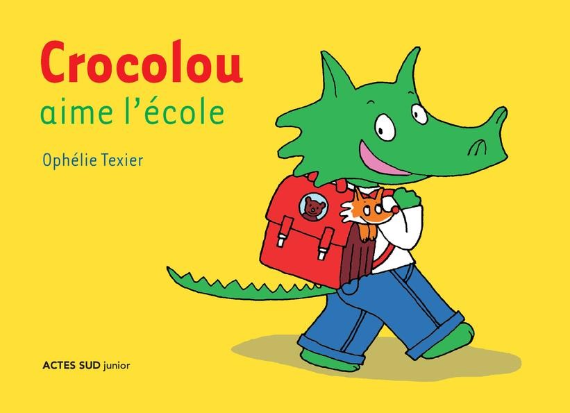 Crocolou aime l'école