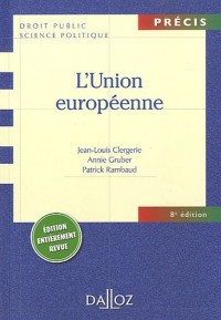 L'Union européenne - 8e éd.: Précis