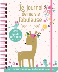 Journal de ma vie fabuleuse - Agenda 2019-2020