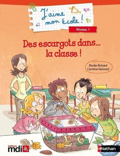 Des escargots dans la classe !