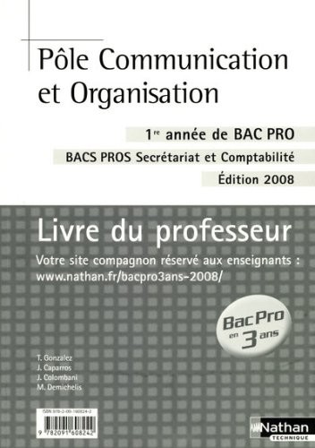 Pôle Comm/Orga 1e Annee Bpro 3