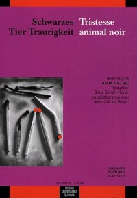 Tristesse animal noir : Edition bilingue français-allemand