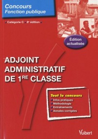 Adjoint administratif de 1e classe - Tout-en-un - Catégorie C - 8e édition (N 32)