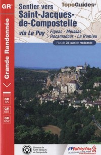 Sentier Saint-Jacques-de-Compostelle : Via le Puy: Figeac, Moissac, >Rocamadour, La Romieu