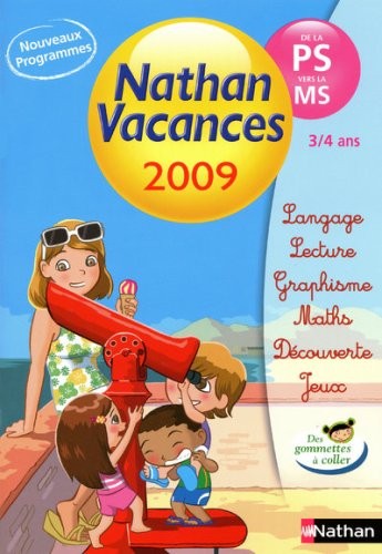 Nathan vacances de la PS vers la MS