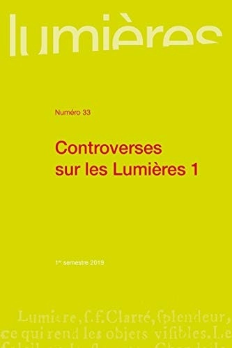 Controverses Sur les Lumieres (1)