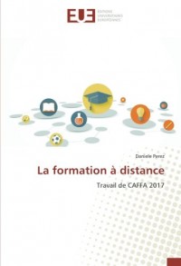 La formation à distance: Travail de CAFFA 2017