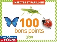 Boîte de 100 bons points : Insectes et papillons - Dès 5 ans