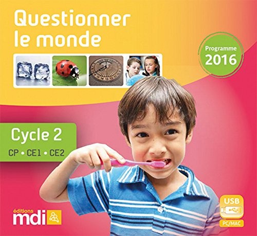 Clé USB Ressources numériques - Questionner le monde - Cycle 2