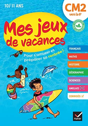 Mes jeux de vacances du CM2 à la 6e- 2022