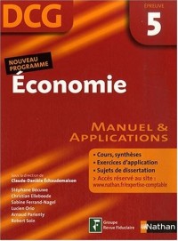 Economie Epreuve 5 - DCG - Manuel et applications