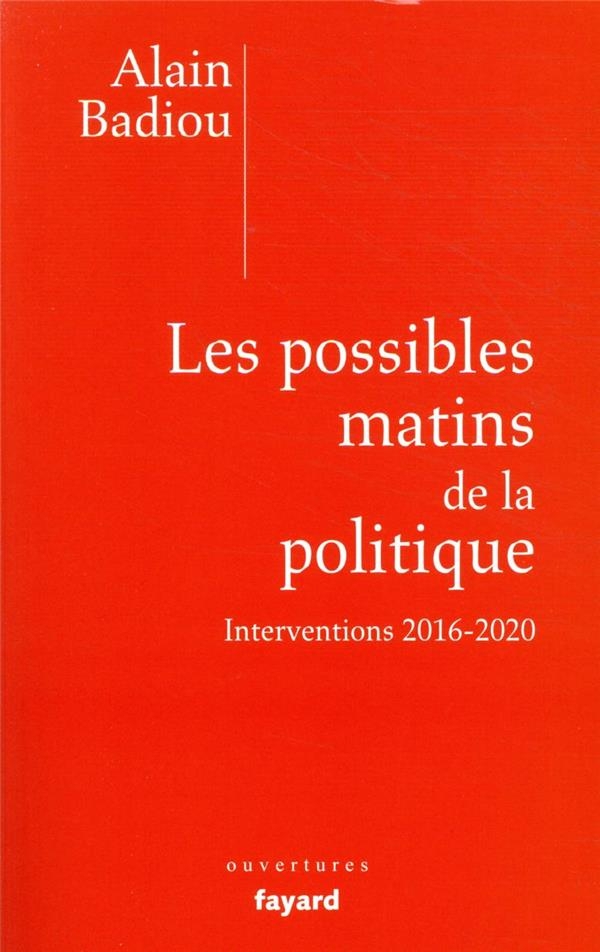 Les possibles matins de la politique
