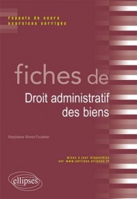 Fiches de Droit Administratif des Biens