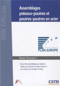 Assemblages poteaux-poutres et poutres-poutres en acier. Calcul des assemblages par platines d'about, par double cornières d'âme ou par éclisses de semelles et d'âme. D'après l'Eurocode 3.