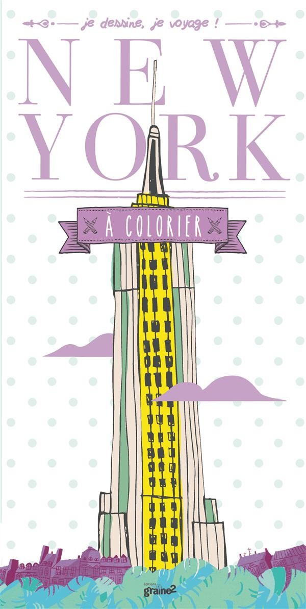 New York à colorier