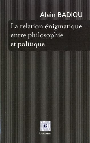 La relation énigmatique entre politique et philosophie