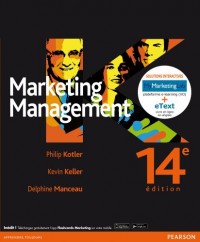 Marketing Management 14e édition : Pack Premium FR/Ang : Livre en français + eText & MyLab en anglais - Licence étudiant 12 mois
