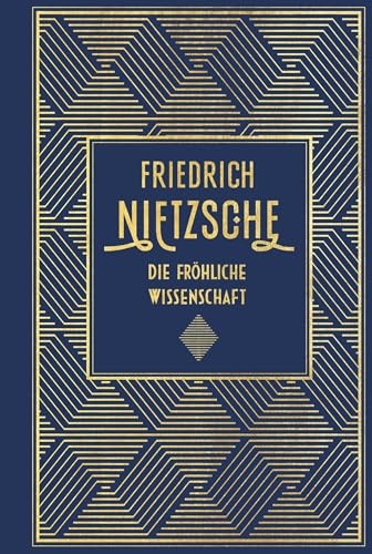 Die fröhliche Wissenschaft: Leinen mit Goldprägung