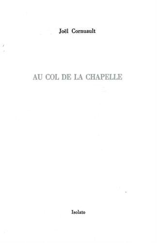 Au col de La Chapelle (dix-huitième arrondissement)