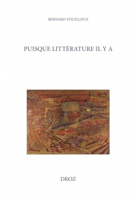 Puisque littérature il y a: Sur quelques airs de famille