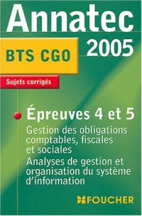 Annatec Foucher : Étude de cas de gestion, BTS