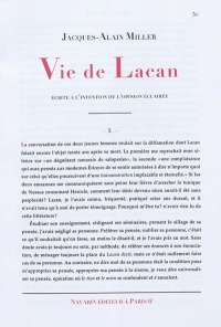 Vie de Lacan