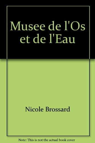 Musee de l'Os et de l'Eau [9782913388031]