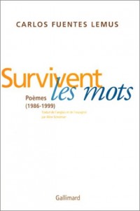 Survivent les mots : Poèmes, 1986-1999