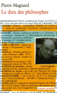 Le dieu des philosophes