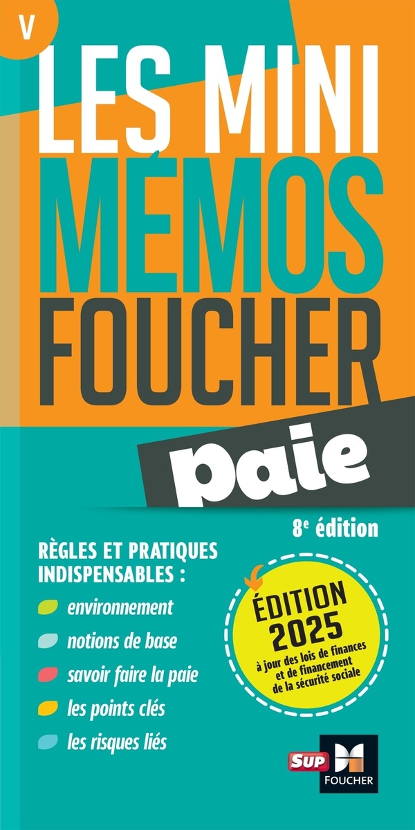 Les mini memos Foucher - Paie -8e édition - Révision