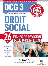 DCG 3 - Droit social - Fiches de révision - Réforme 2019-2020: Réforme Expertise comptable 2019-2020