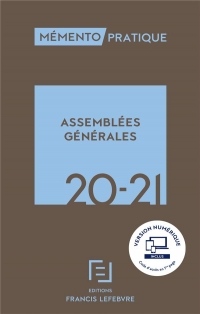 MEMENTO ASSEMBLEES GENERALES 2020-2021