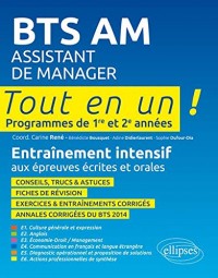 BTS Assistant de Manager Tout en Un Programmes de 1re et 2e Années