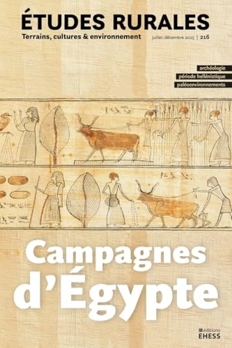 Études rurales n°216 - La micro-géographie rurale de l’Égypt