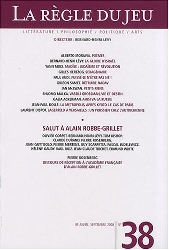La Règle du jeu, N° 38 :