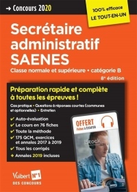 Concours Secrétaire administratif et SAENES - Catégorie B - Concours 2020