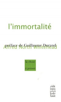 L'immortalité : Suivi de Les mathématiques et le bien