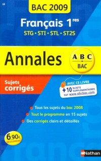 ANNAL 09 ABC SUJ COR FRANC 1ER