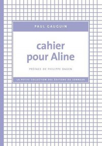 Cahier pour Aline