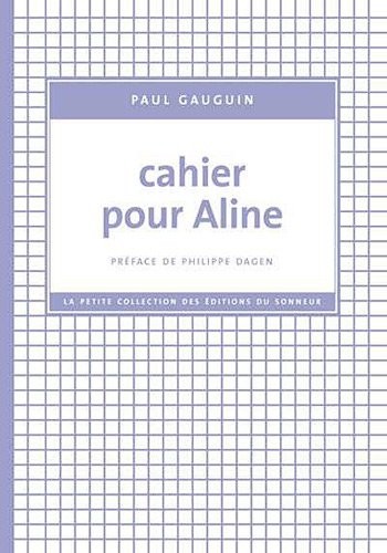 Cahier pour Aline