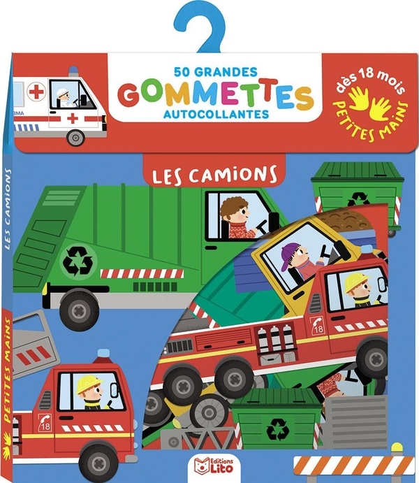 Gommettes p'tites main les camions
