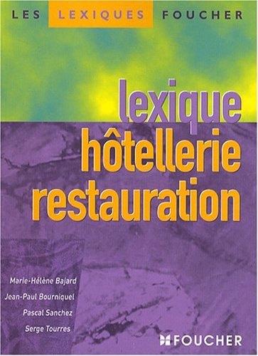 Lexique hôtellerie restauration