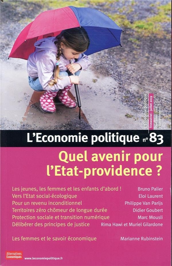 L'Economie politique - numéro 83 Quel avenir pour l'Etat-providence ?