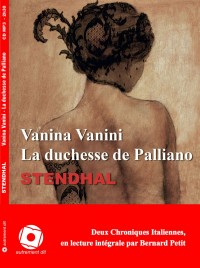 Vanina Vanini et la duchesse de Palliano (1CD audio MP3)