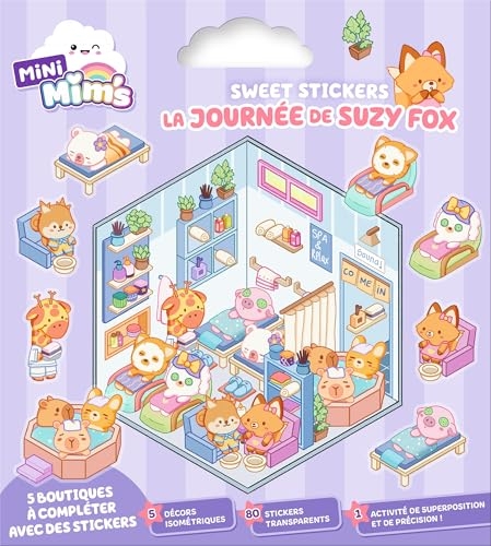 Sweet stickers La journée de Suzie Fox