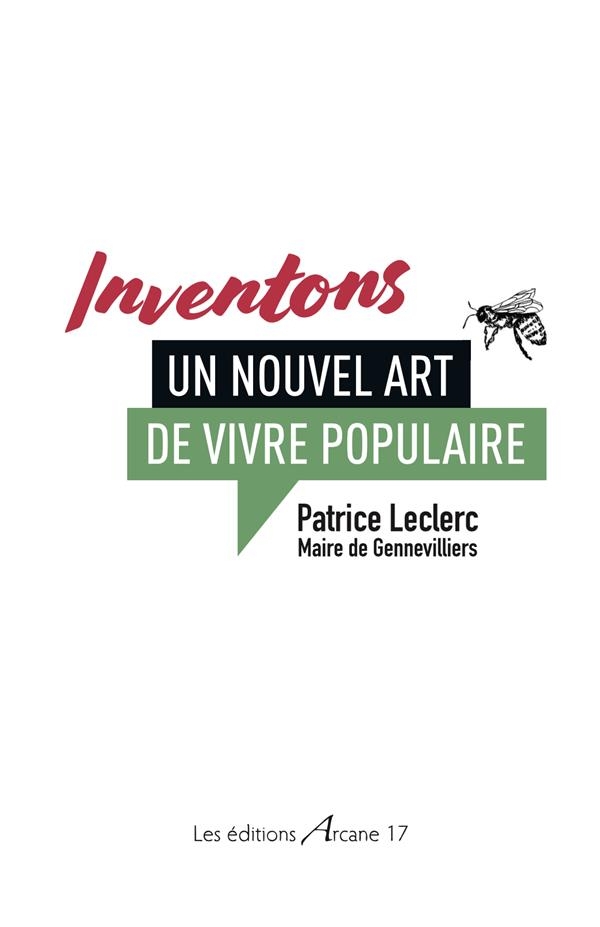 Inventons un nouvel art de vivre en ville