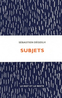 Subjets