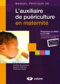 L'auxiliaire de puériculture en maternité