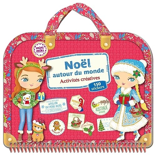 Minimiki - Noël autour du monde - Activités créatives: 150 stickers
